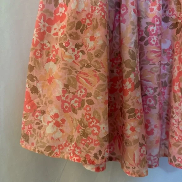 SHOWPO Phorchia Mini Floral Puff Sleeve Corset Dress Size 6 - Picture 13 of 16